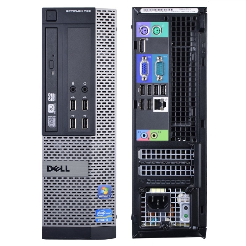 Case Dell Optiplex 390/790/990 SFF, Core I3 2100, 4Gb, SSD 128GB