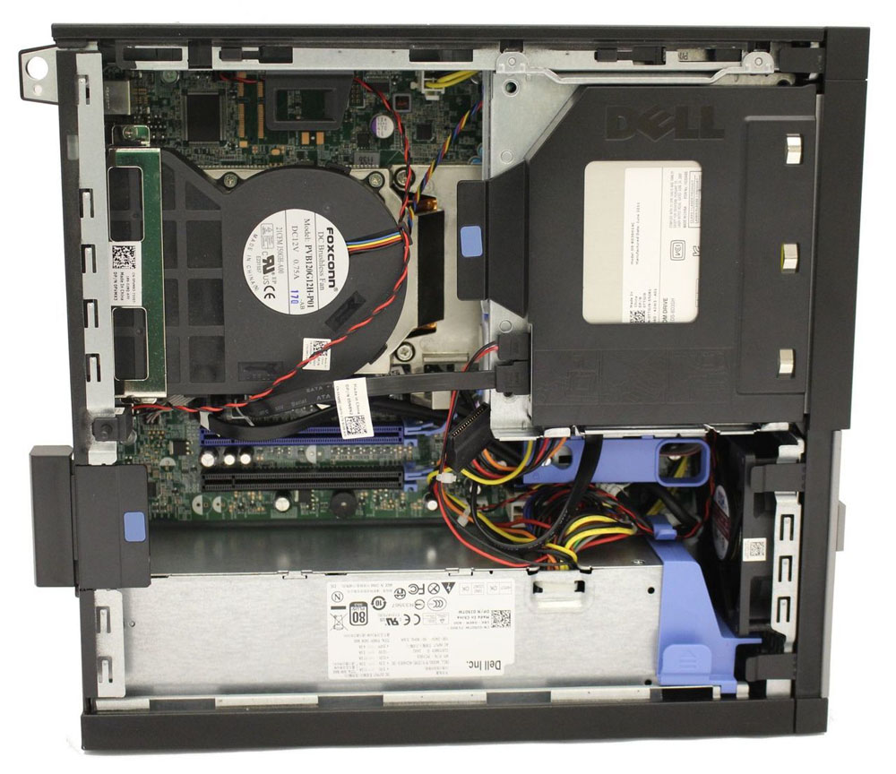 Case Dell Optiplex 390/790/990 SFF, Core I3 2100, 4Gb, SSD 128GB
