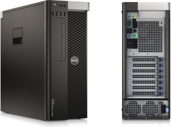 Dell T3600 Workstation, Xeon E5 2650, 32GB, K2000, SSD128 + 500G